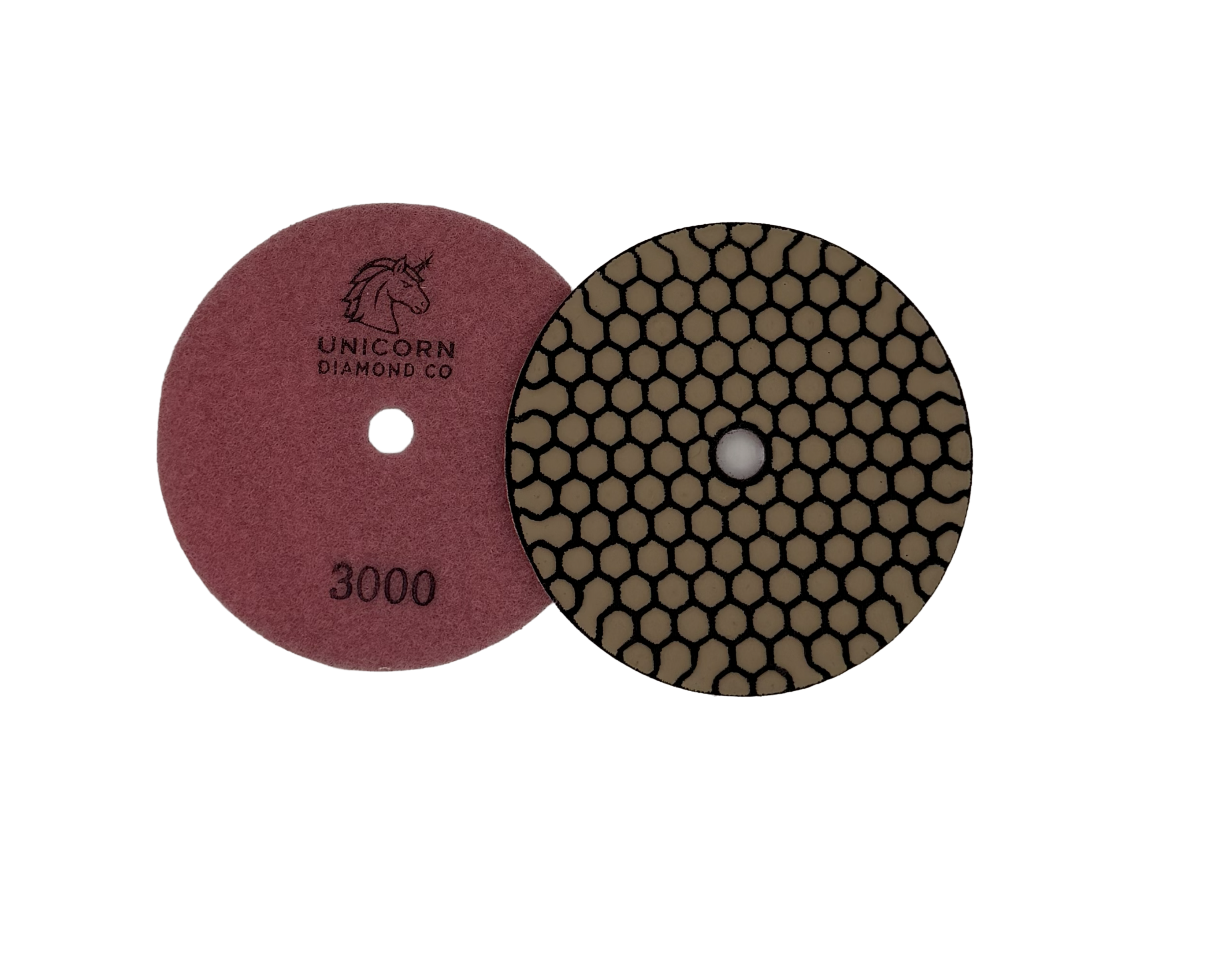 Polishing Pad in 3000# (5" velcro-backed)