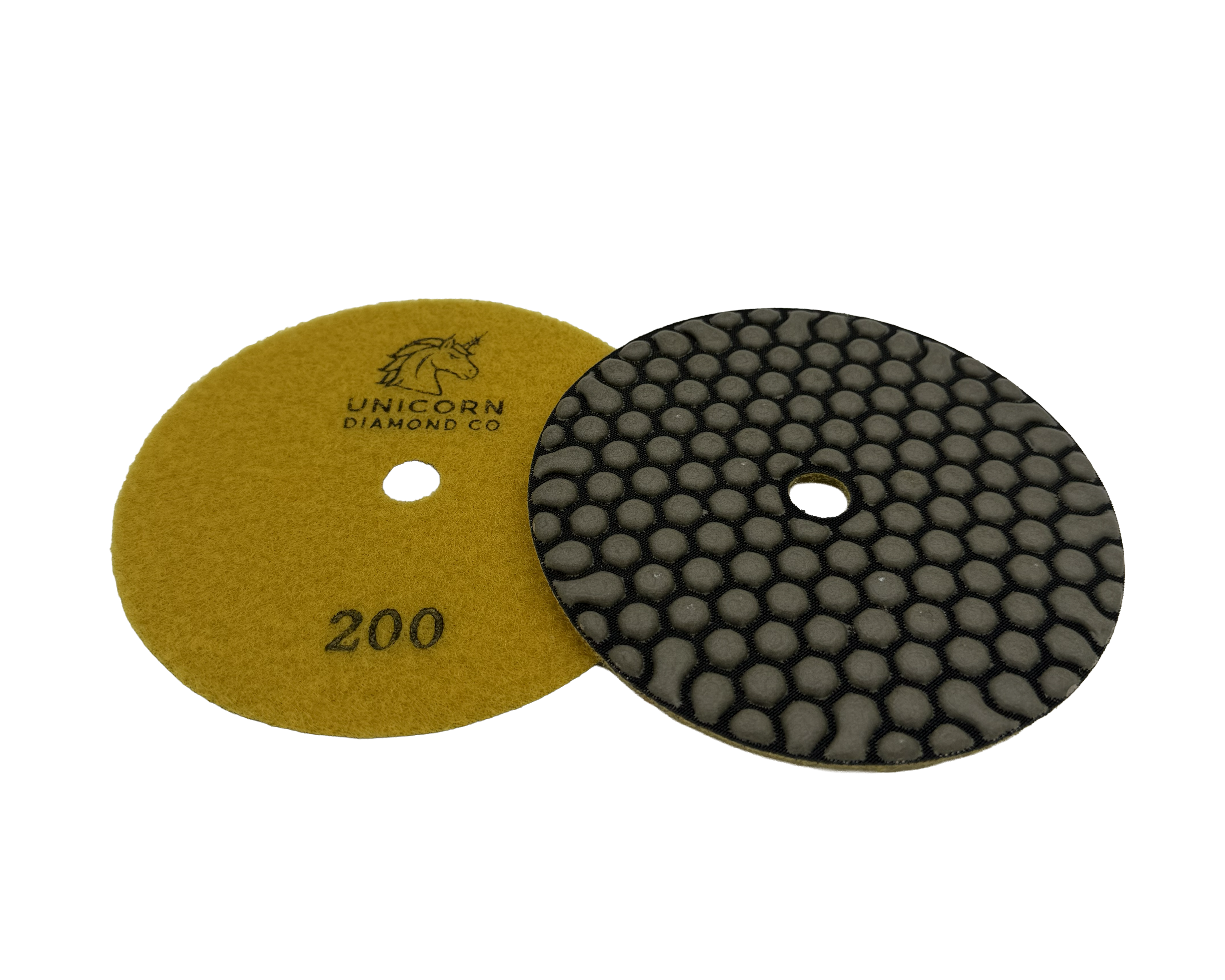 Polishing Pad in 200# (5" velcro-backed)